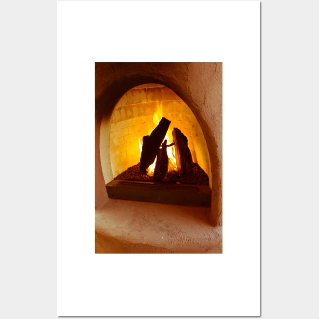 Adobe fireplace Wall Art by thadz